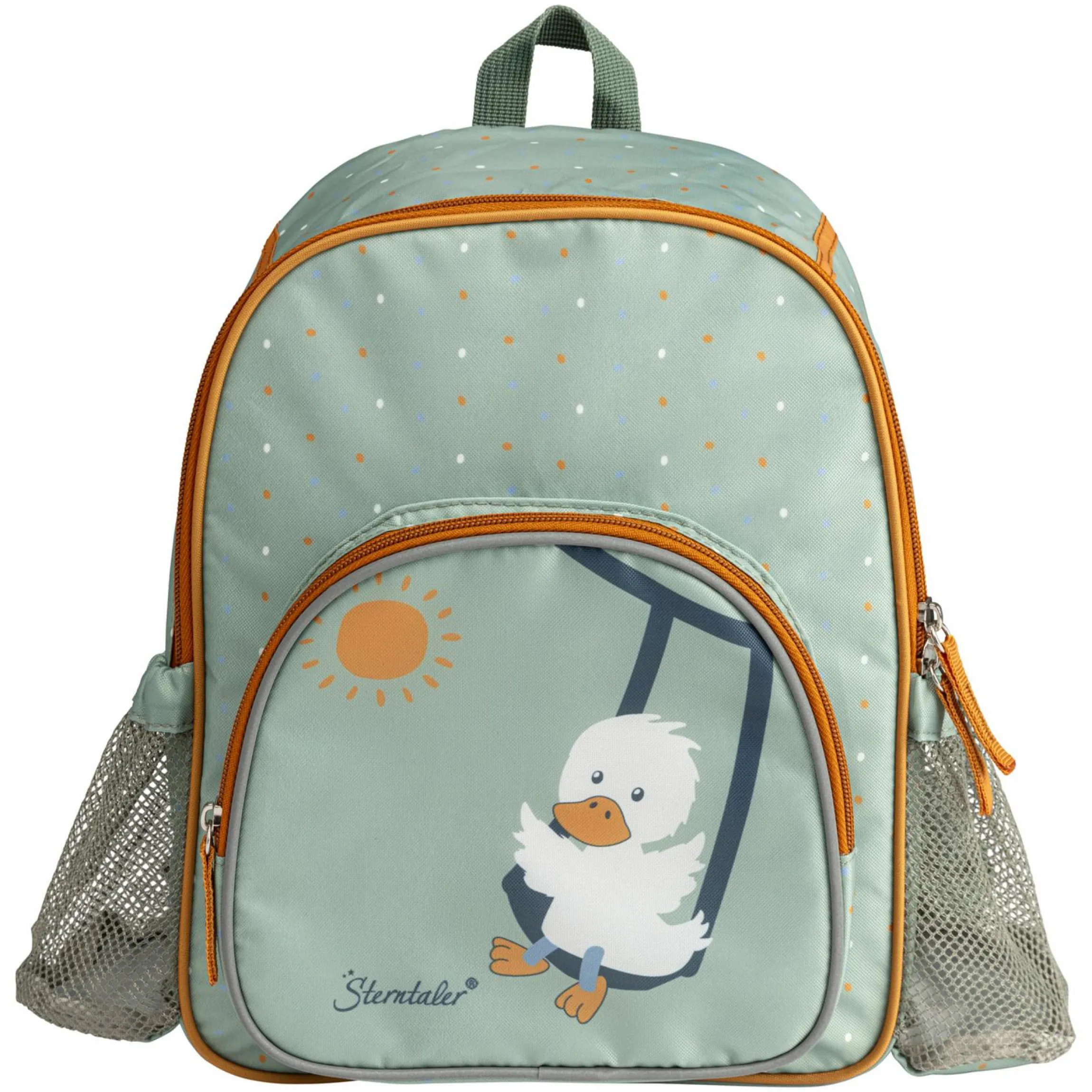 3er Set Rucksack, Brotdose & Trinkflasche - Ente Edda