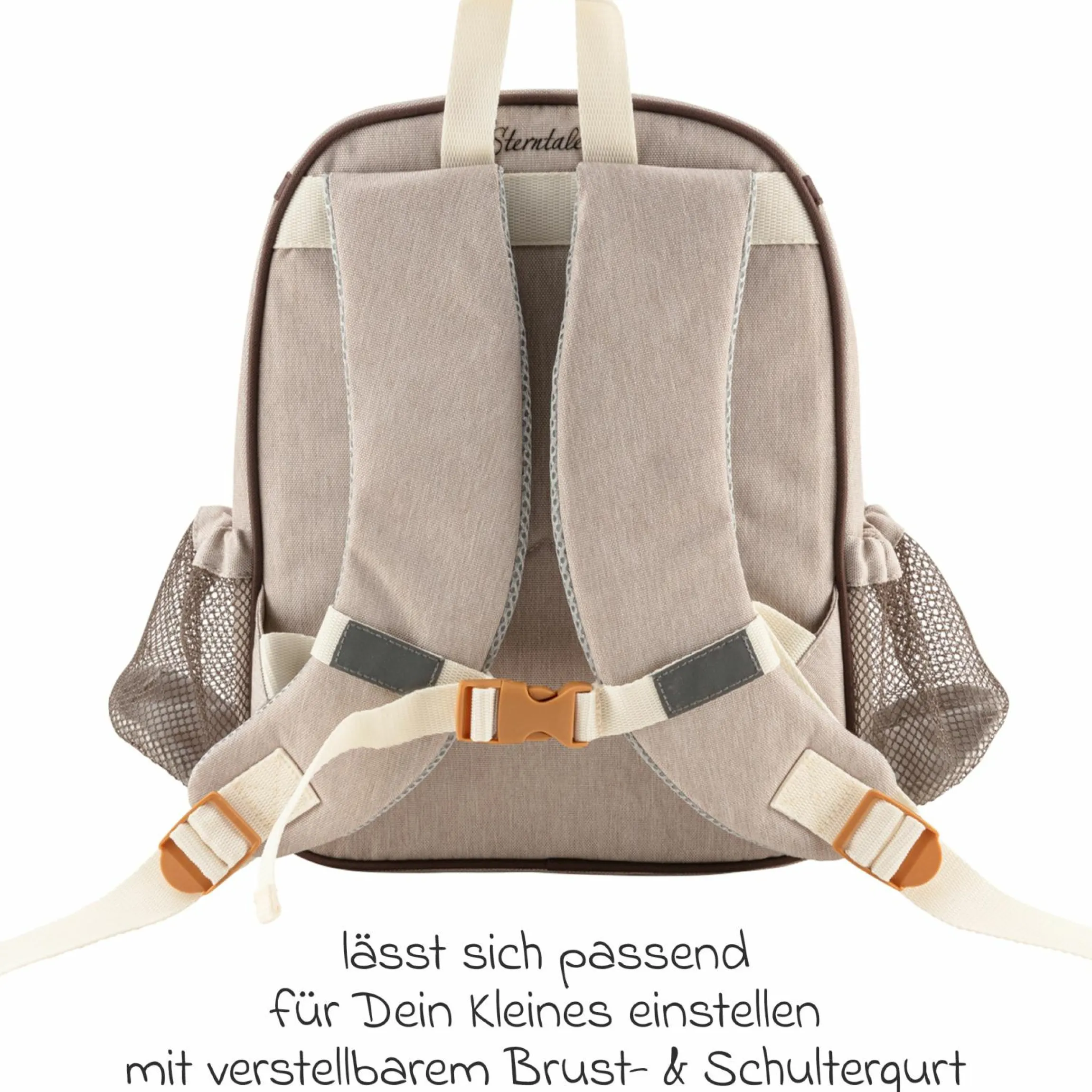 3er Set Rucksack, Brotdose & Trinkflasche - Hund Lucky