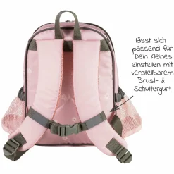 3er Set Rucksack, Brotdose & Trinkflasche - Emmi Girl