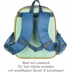 3er Set Rucksack, Brotdose & Trinkflasche - Dino Rexi