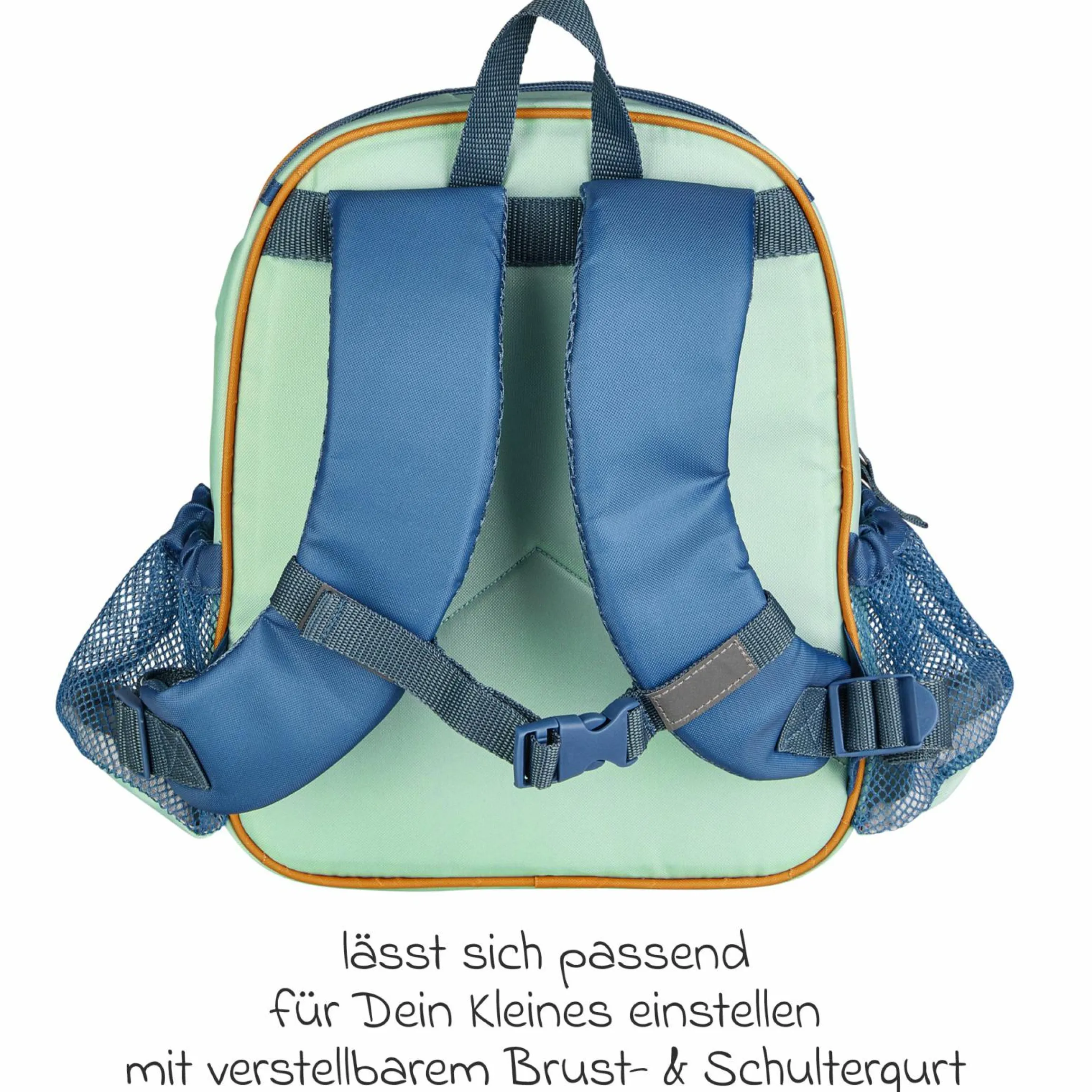 3er Set Rucksack, Brotdose & Trinkflasche - Dino Rexi