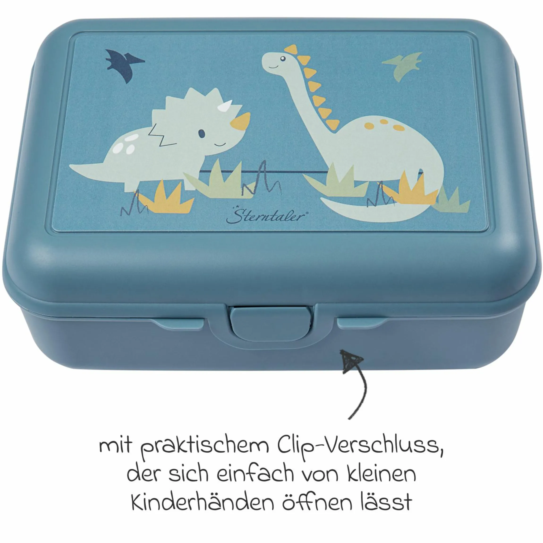 3er Set Rucksack, Brotdose & Trinkflasche - Dino Rexi
