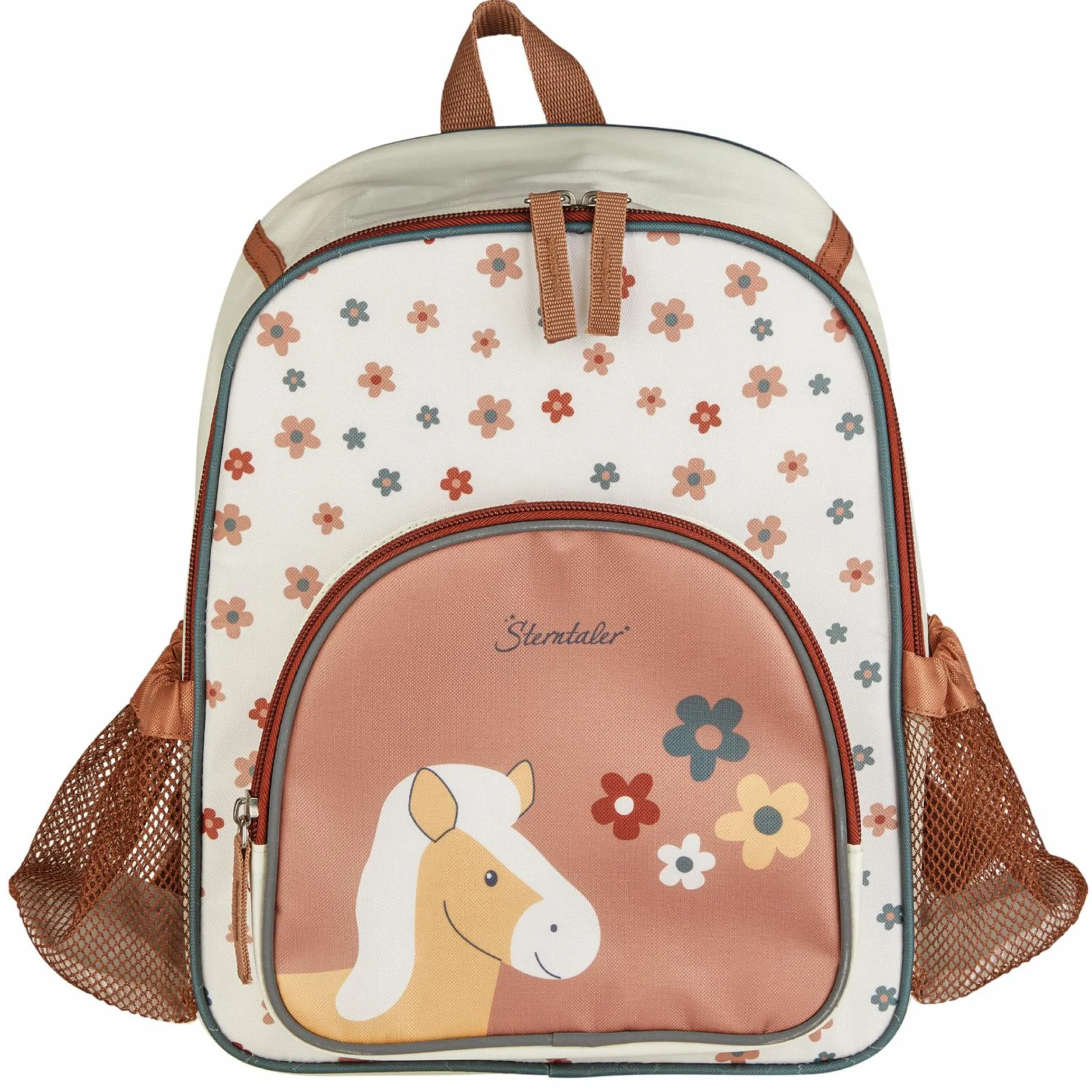 3er Set Rucksack, Brotdose & Trinkflasche - Pferd Sunny
