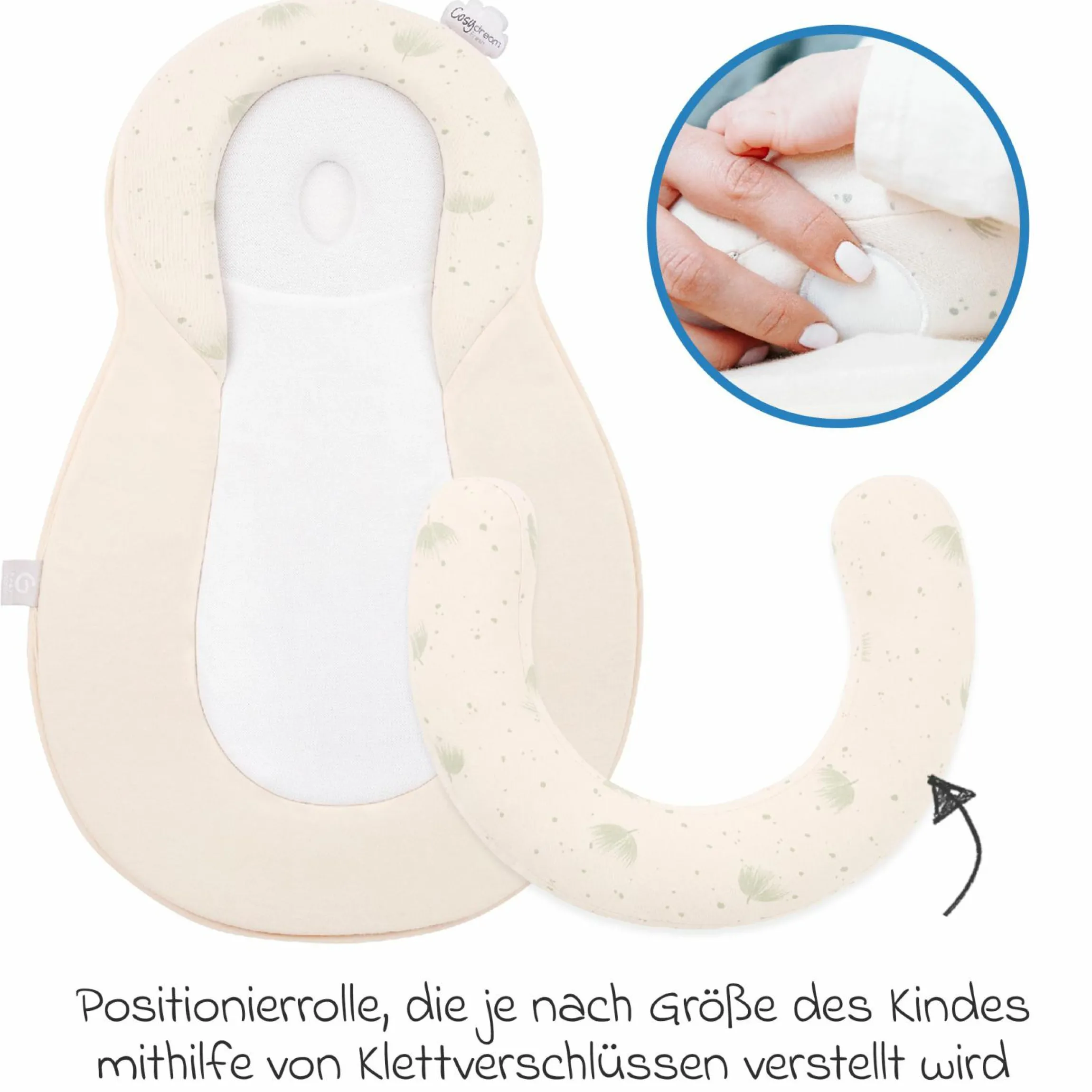 Ergonomische Babystütze Cosydream Fresh - Mineral Beige
