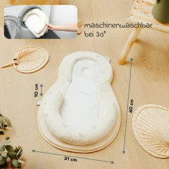 Ergonomische Babystütze Cosydream Fresh - Mineral Beige