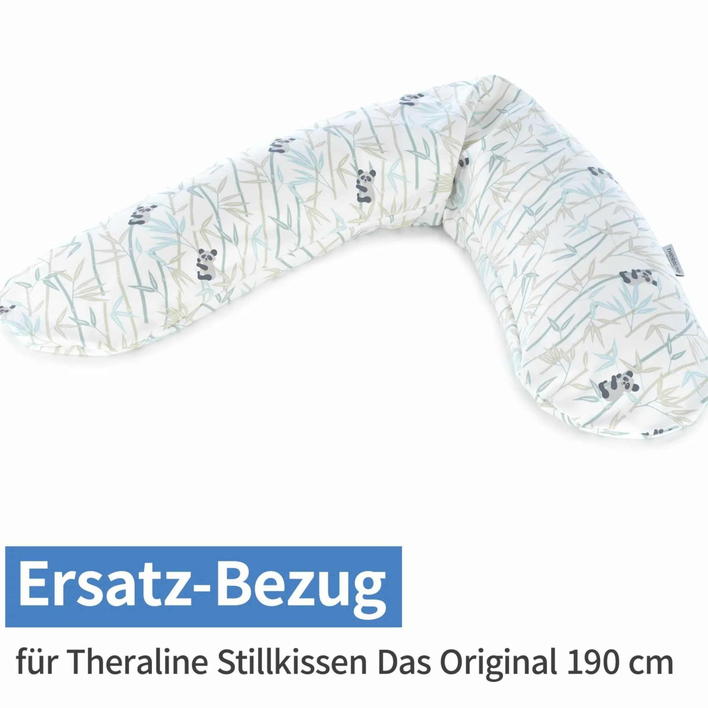 Ersatzbezug für Stillkissen Das Original 190 cm - Bambus-Bär