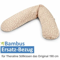 Ersatzbezug für Stillkissen Das Original - Bamboo 190 cm - Leo