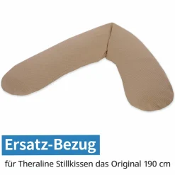 Ersatzbezug für Stillkissen Das Original - Feinstrick 190 cm - Savannah