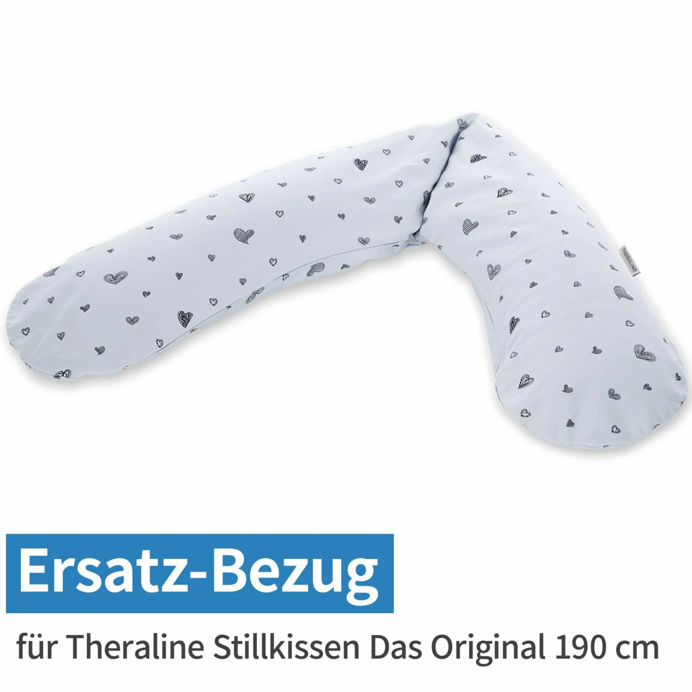 Ersatzbezug für Stillkissen Das Original 190 cm - Sweetheart