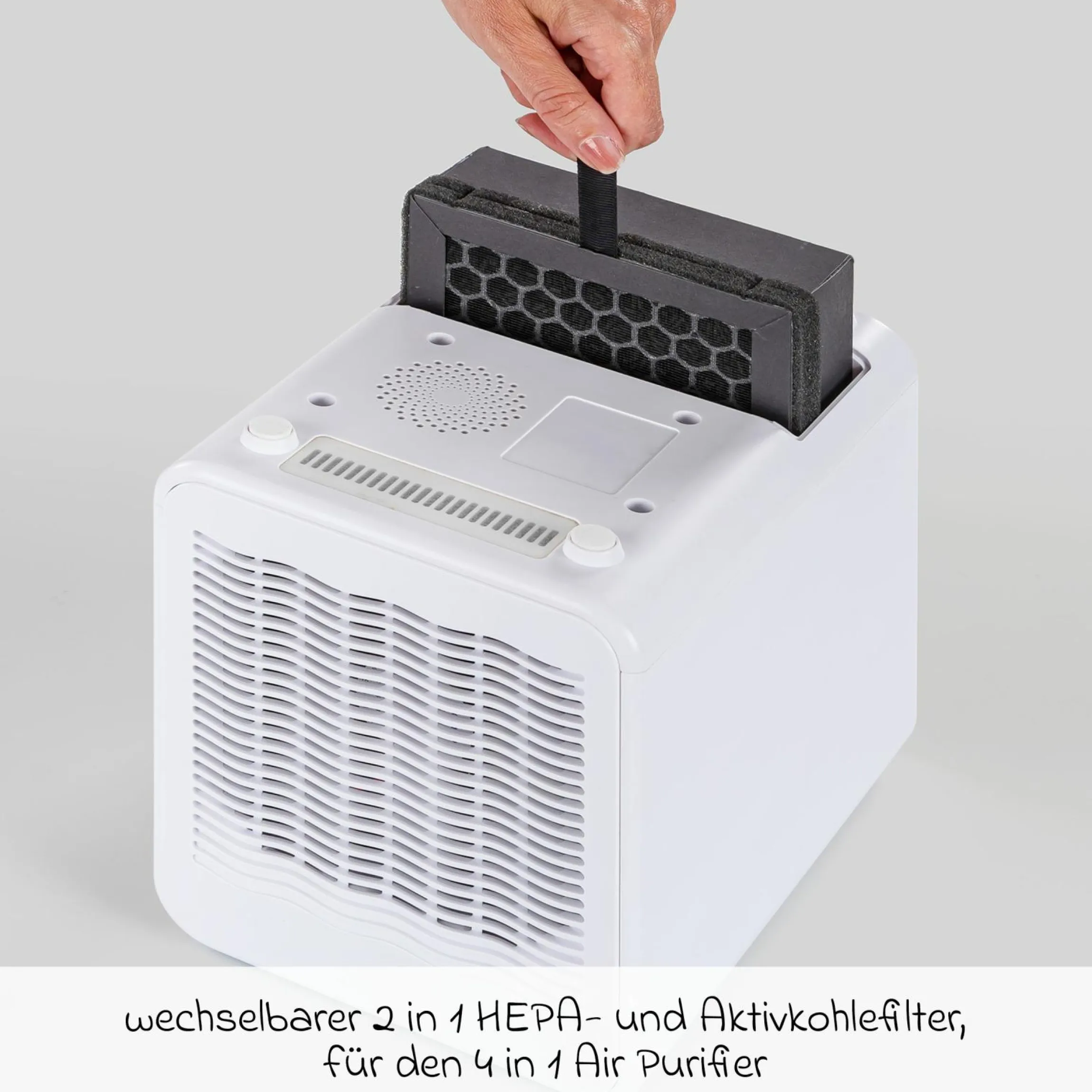 Ersatzfilter für 4in1 Air Purifer - Schwarz / Weiß