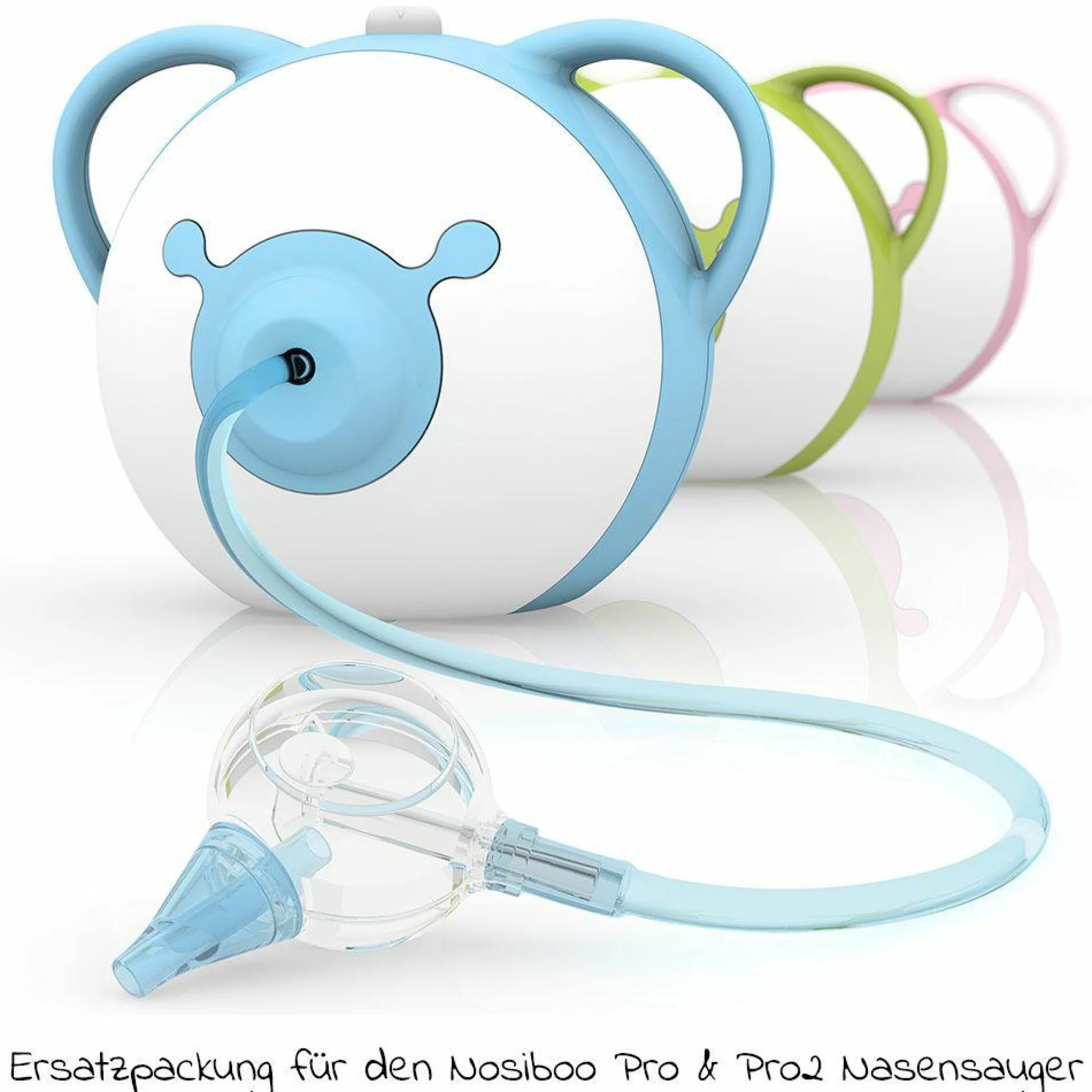 Ersatzpackung für elektrischen Nasensauger Pro - Blau