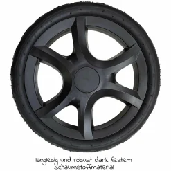 Ersatz-Räder gefüllt mit Schaumstoff hinten für Chrome DLX 2er-Set