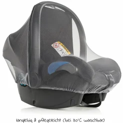 Erstlings-Schutz-Set für Babyschalen mit Insektenschutz & Regenschutz