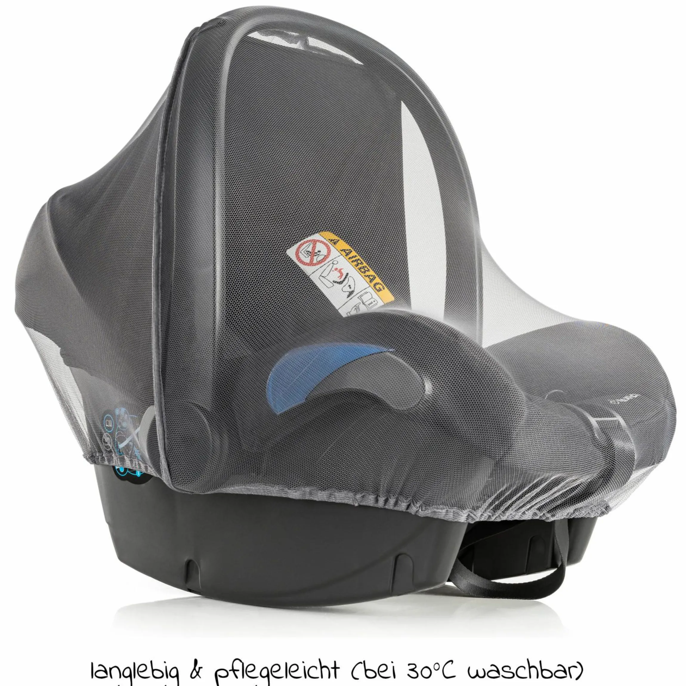 Erstlings-Schutz-Set für Babyschalen mit Insektenschutz & Regenschutz