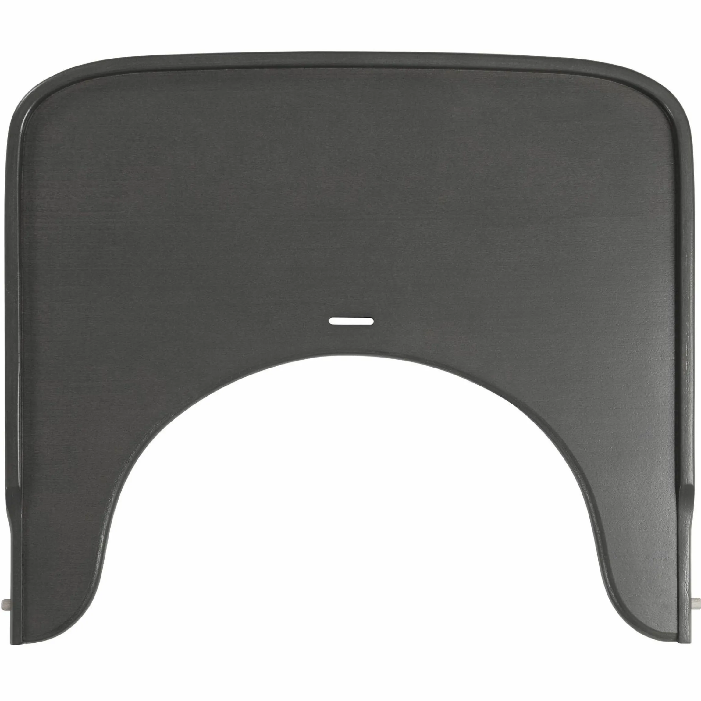 Essbrett & Tisch aus Holz für Alpha Hochstühle (Wooden Tray) - Charcoal