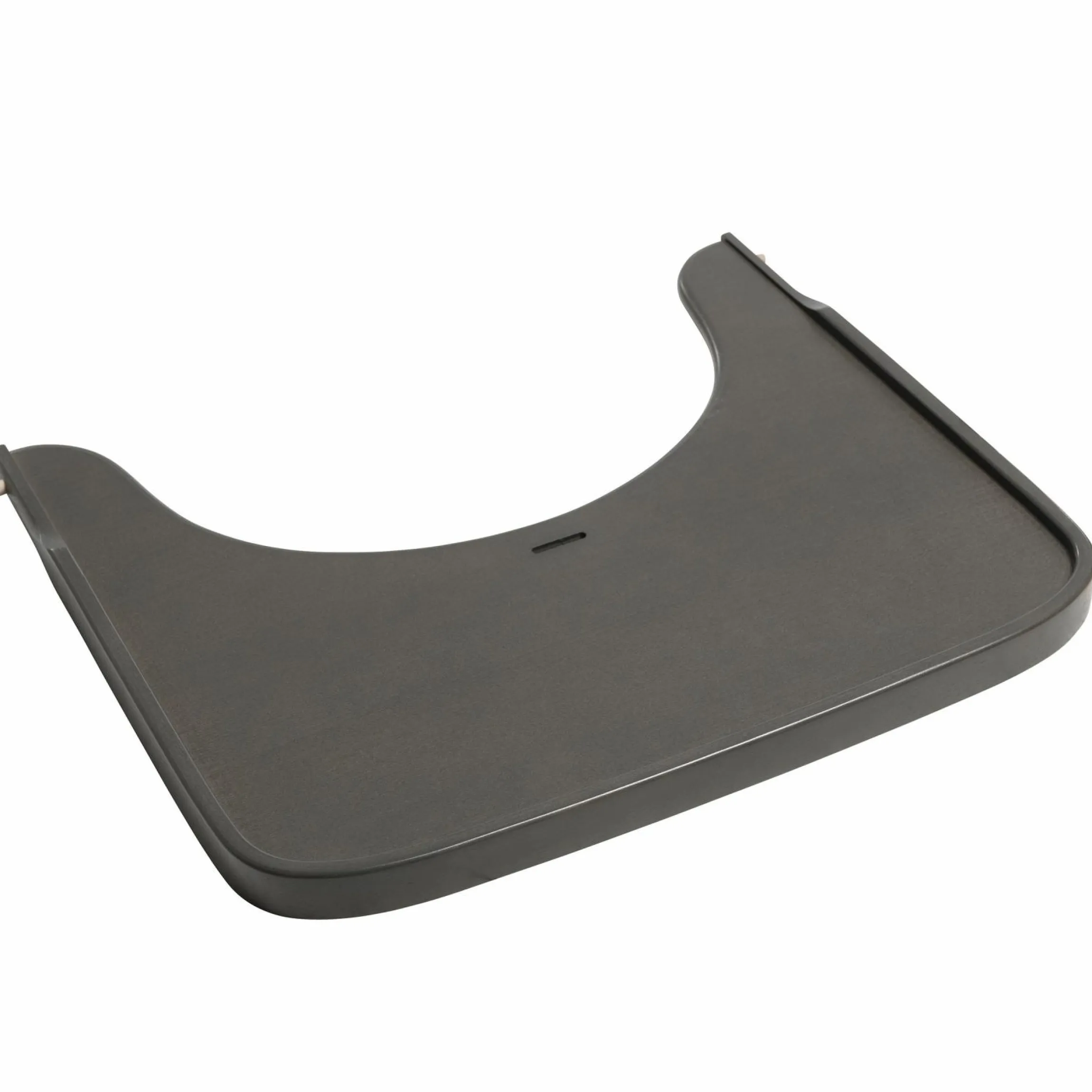 Essbrett & Tisch aus Holz für Alpha Hochstühle (Wooden Tray) - Charcoal
