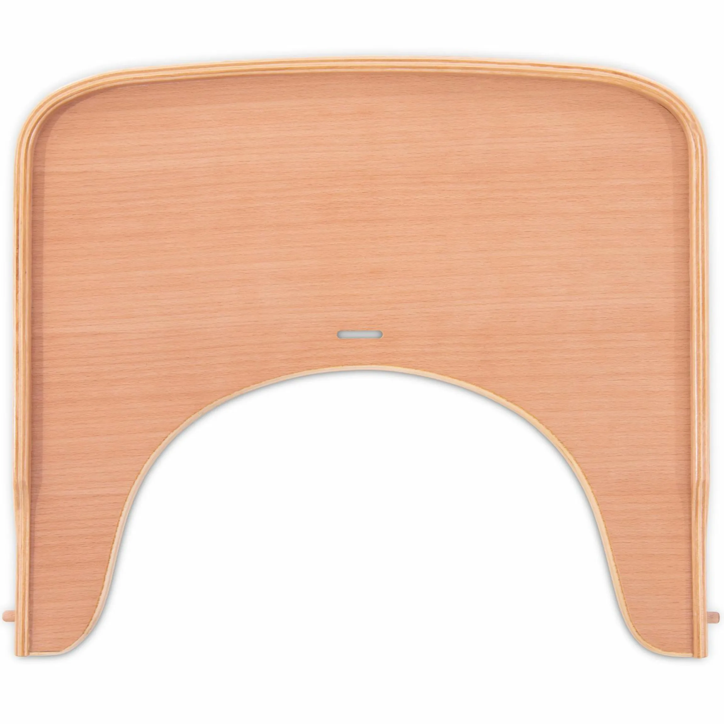 Essbrett & Tisch aus Holz für Alpha Hochstühle (Wooden Tray) - Natur