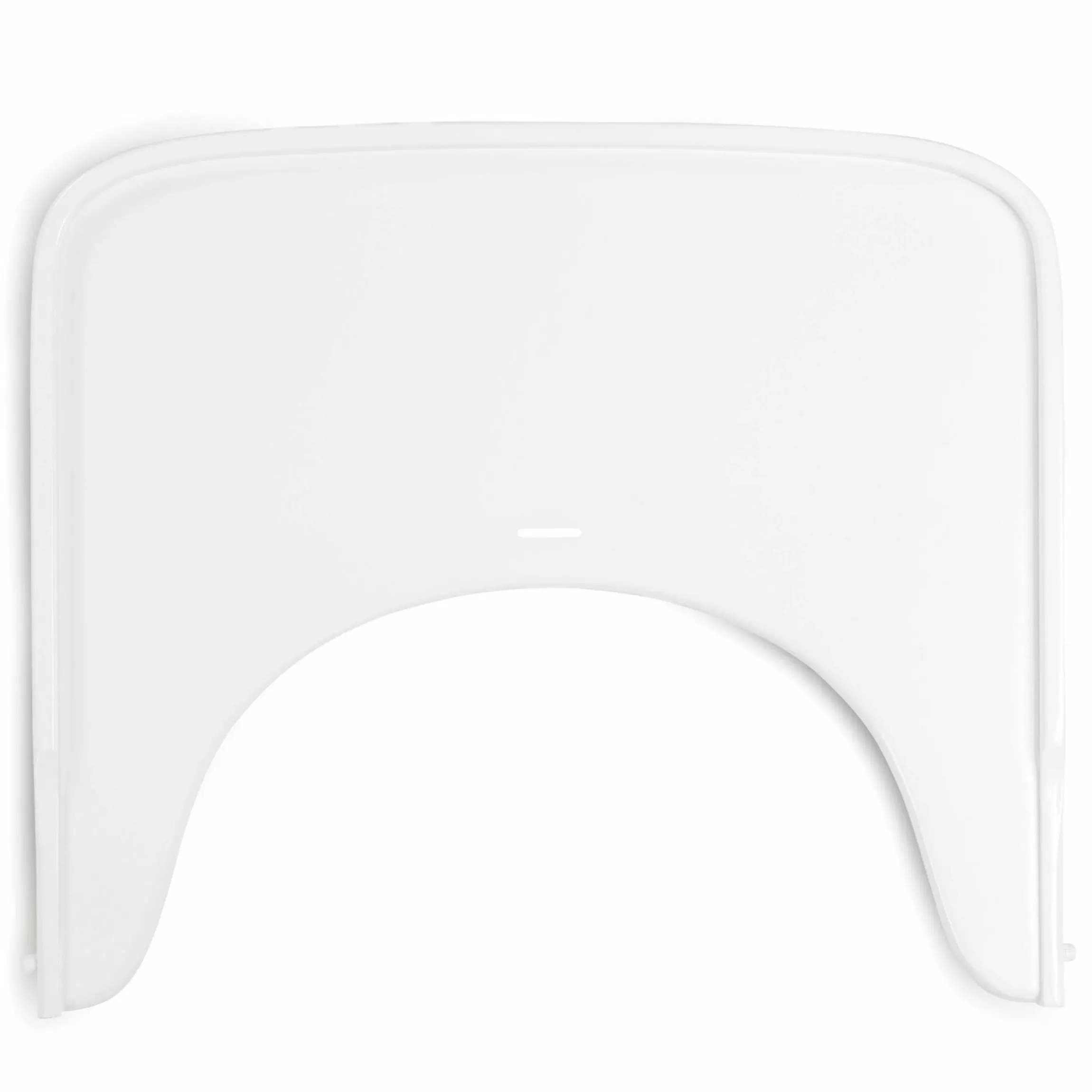 Essbrett und Tisch aus Holz für Alpha Hochstühle (Wooden Tray) - Weiß