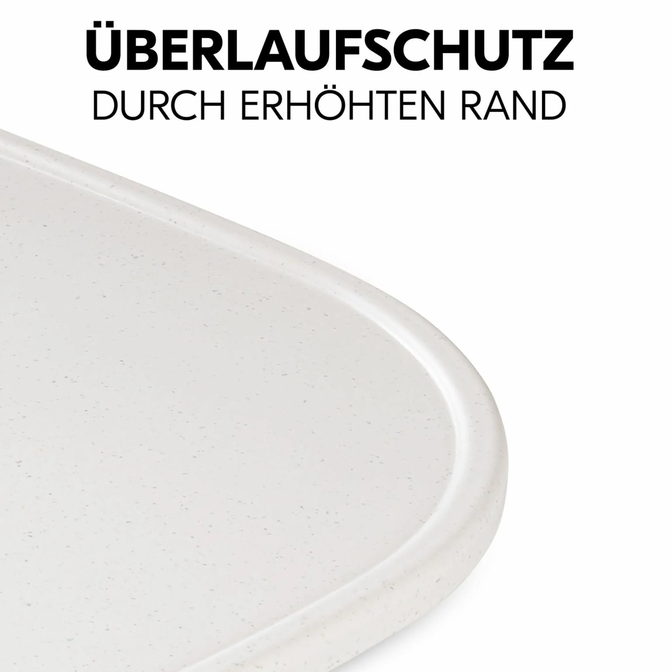 Essbrett und Tisch für Alpha Hochstuhl (Click Tray) - Speckle Beige