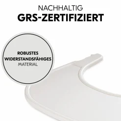 Essbrett und Tisch für Alpha Hochstuhl (Click Tray) - Speckle Beige