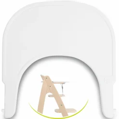 Essbrett und Tisch für Arketa Hochstuhl (Click Tray) - Weiß