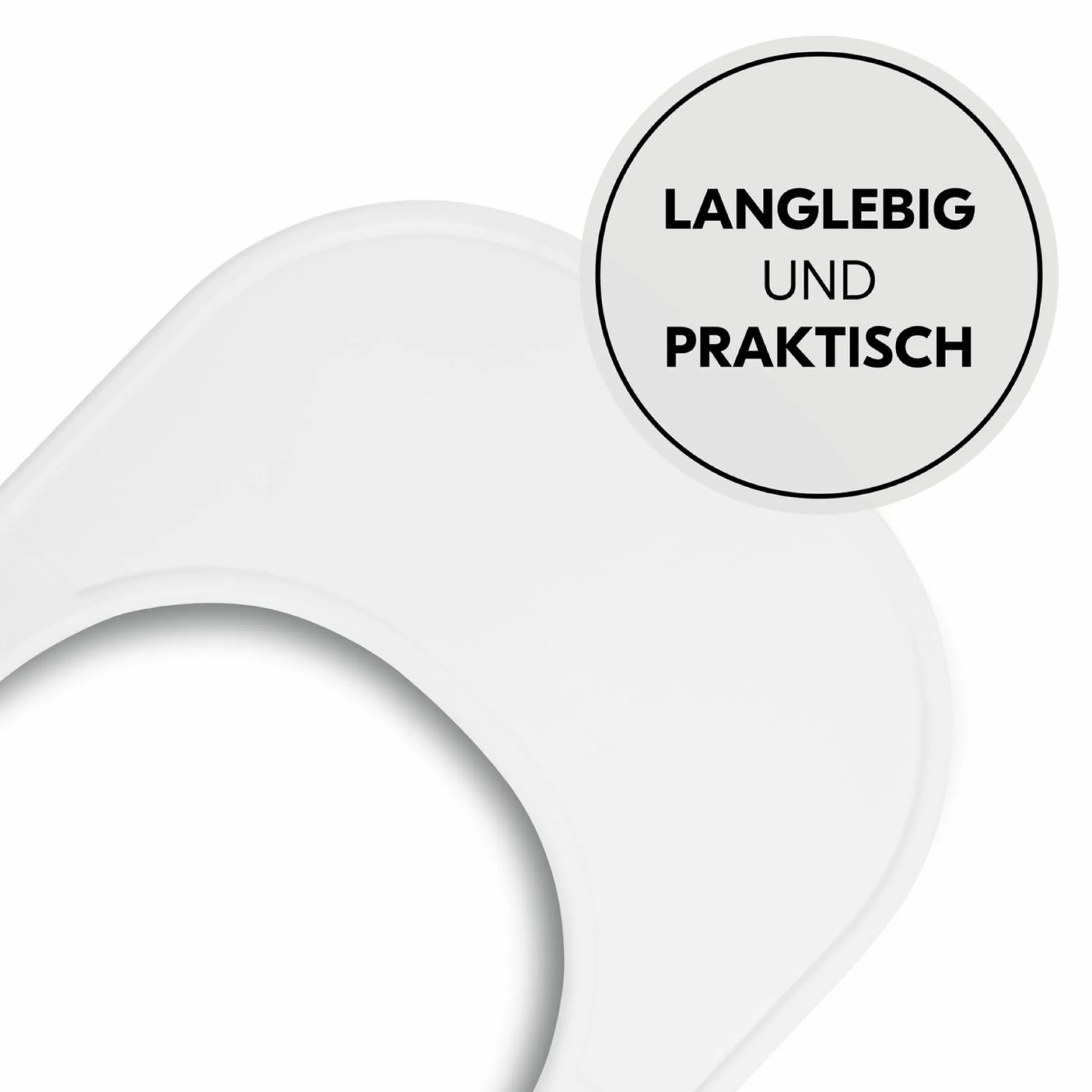 Essbrett und Tisch für Arketa Hochstuhl (Click Tray) - Weiß