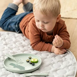 Esslern-Teller Foodie - Croco - Grün