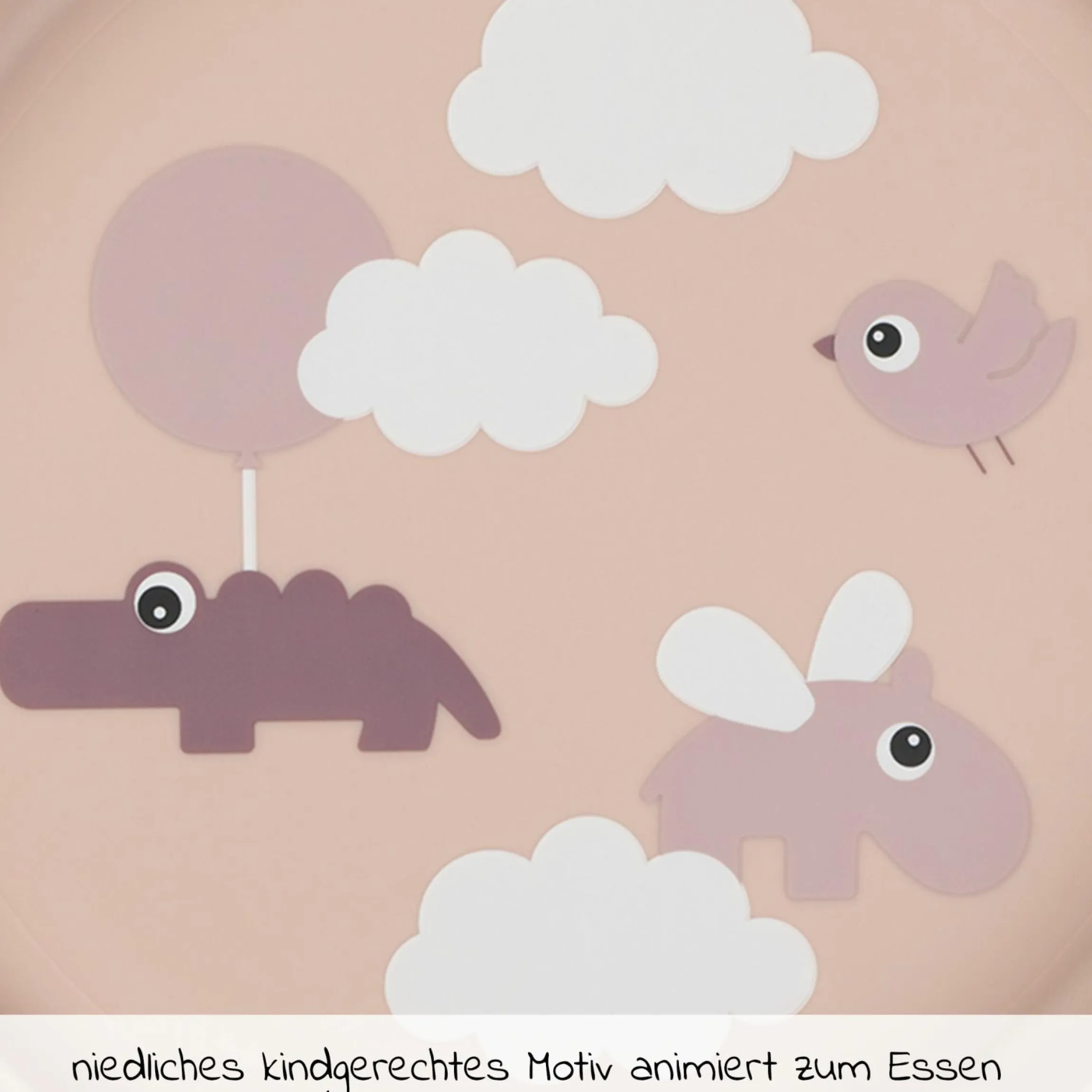 Esslern-Teller Foodie - Happy Clouds - Powder