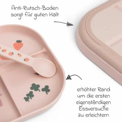 Esslern-Teller mit Unterteilung Foodie - Tiny Farm - Powder