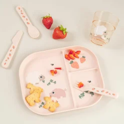 Esslern-Teller mit Unterteilung Foodie - Tiny Farm - Powder