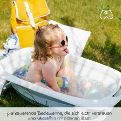 Faltbare Baby-Badewanne
