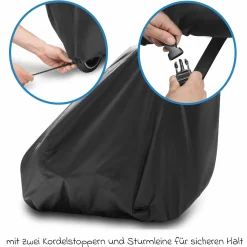 Faltgarage für Fahrradanhänger