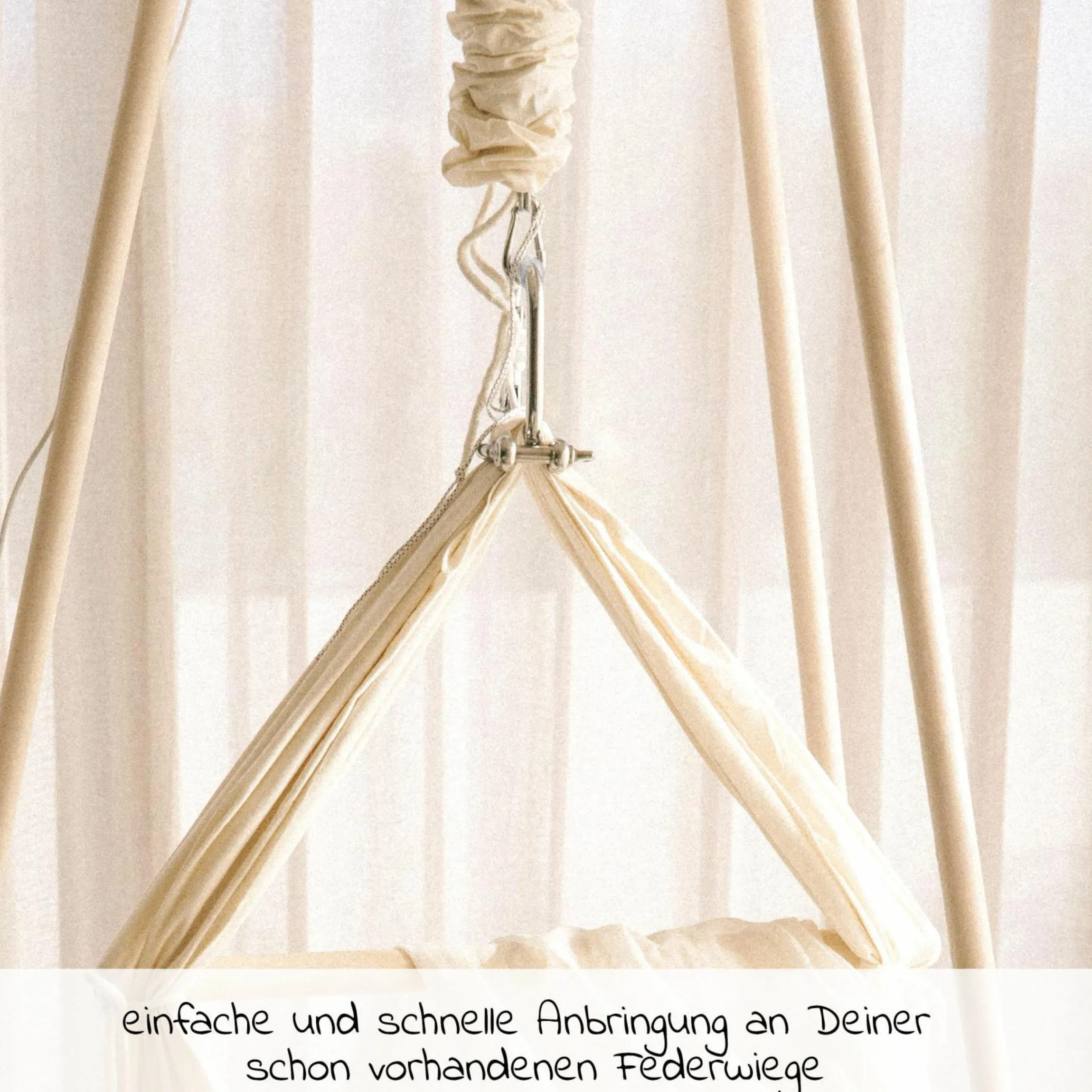 Feder Junior Spring für Federwiege Membantu von 15 - 25 kg - Nature