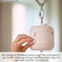 Federwiegenmotor LeeLo02 für Federwiege Membantu - Grey