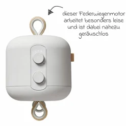 Federwiegenmotor LeeLo02 für Federwiege Membantu - Grey