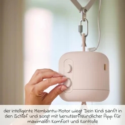 Federwiegenmotor LeeLo02 für Federwiege Membantu - Beige