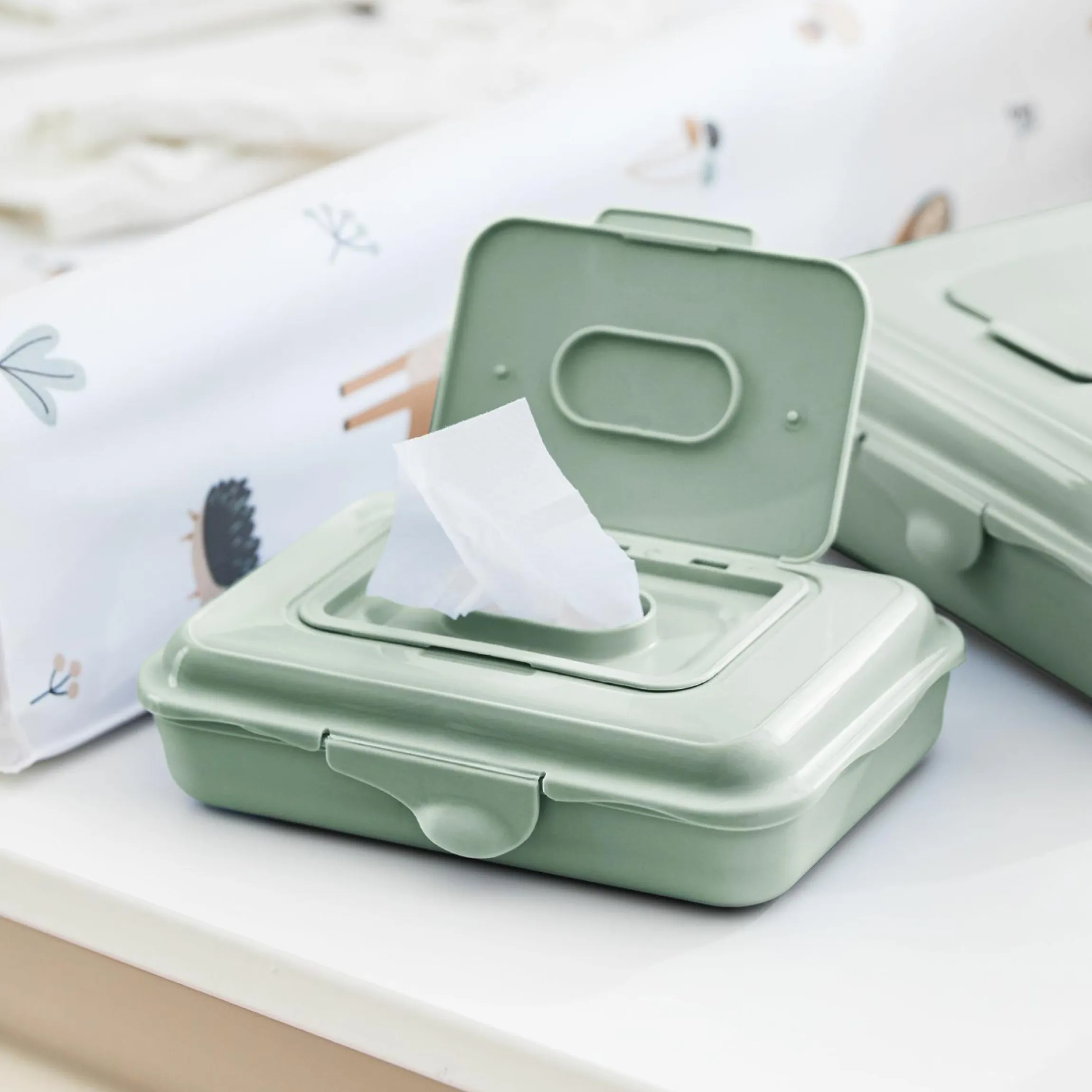 Feuchttücher-Box Tilo - Sage Green