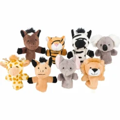 Fingerpuppen Wildtiere 8 Stück