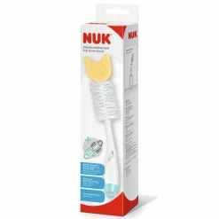 Flaschenbürste 2in1 mit Schwamm & Saugerbürste