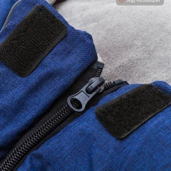 Fleece-Fußsack Askja Big - Melange Hellgrau