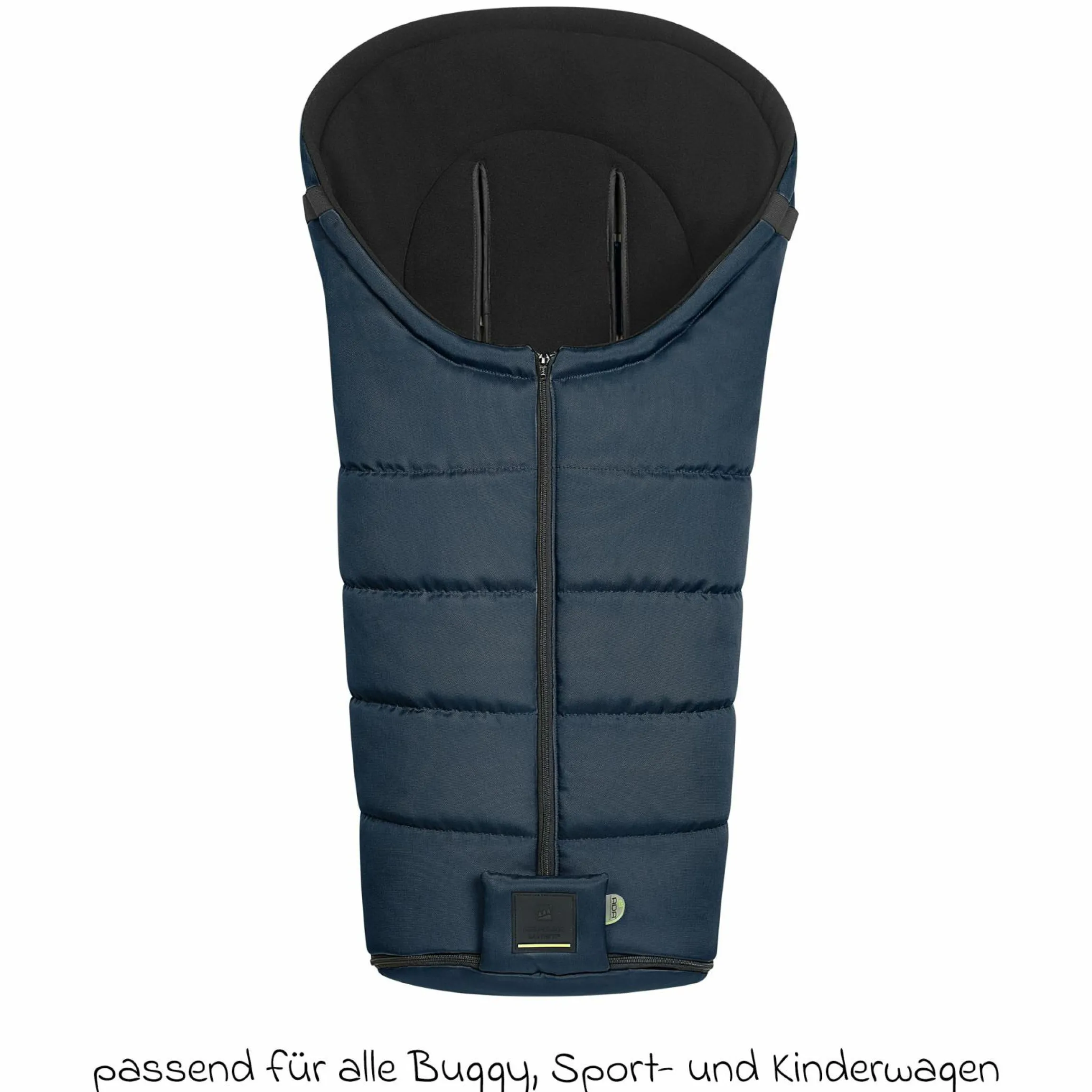 Fleece-Fußsack Benno für Buggy, Sport- und Kinderwagen - Deep Sea
