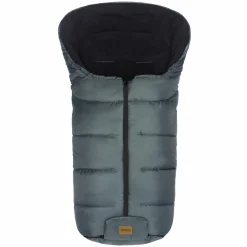 Fleece-Fußsack Eco Big für Buggy, Sport- und Kinderwagen - Dunkelgrau
