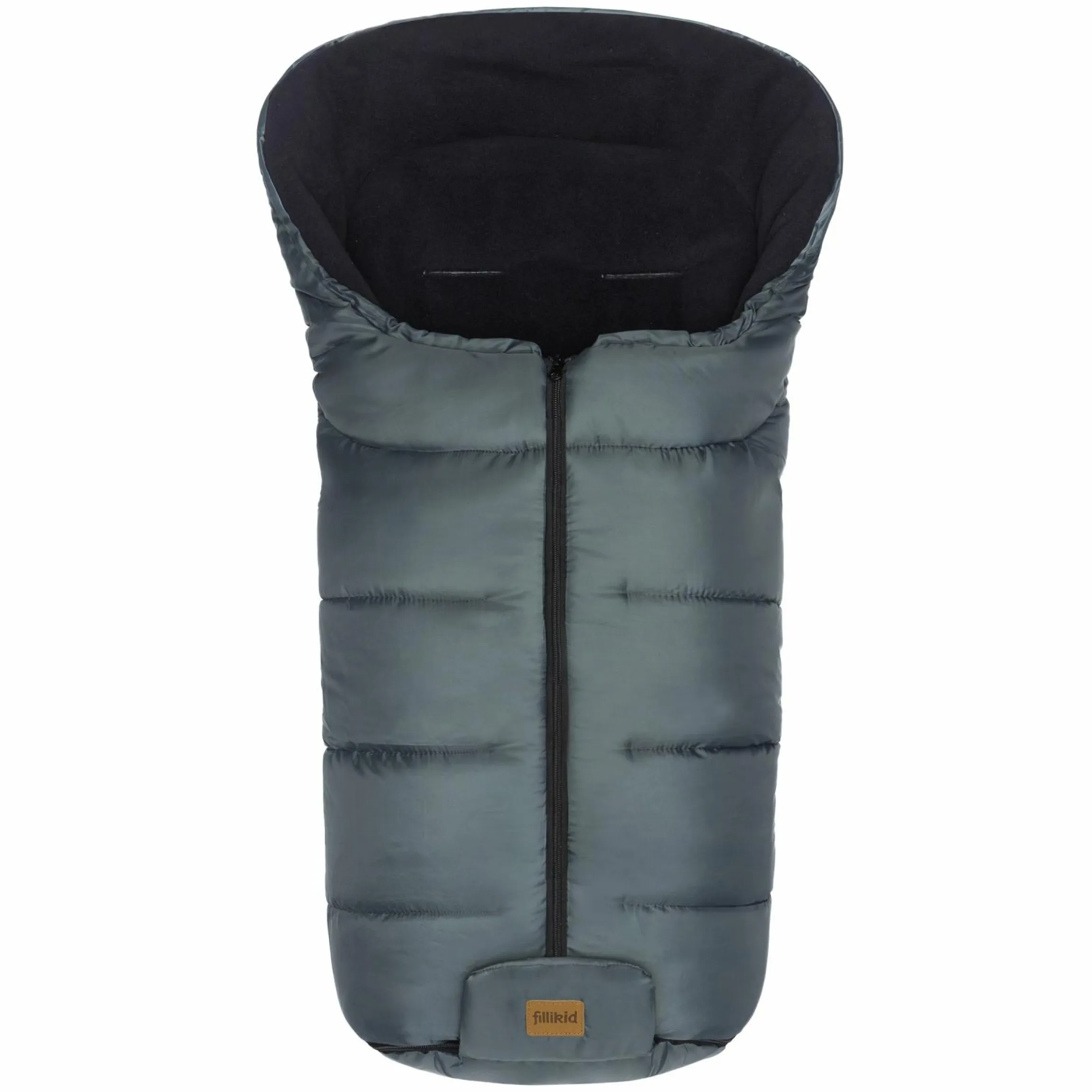 Fleece-Fußsack Eco Big für Buggy, Sport- und Kinderwagen - Dunkelgrau