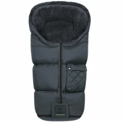 Fleece-Fußsack Gino-cs für Buggy, Sport- und Kinderwagen - Anthrazit