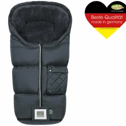 Fleece-Fußsack Gino-cs für Kinderwagen, Sportwagen & Buggy - Anthrazit
