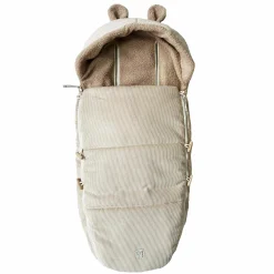 Fleece-Fußsack Hau Kea für Kinderwagen & Buggy - Sand