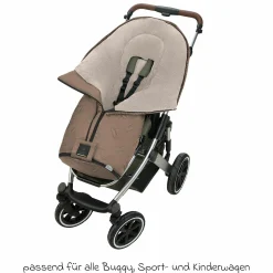 Fleece-Fußsack Oskar für Buggy, Sport- und Kinderwagen - Desert Sand