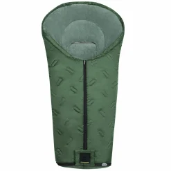 Fleece-Fußsack Oskar für Buggy, Sport- und Kinderwagen - Steel Green