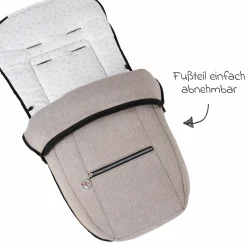 Fleece-Fußsack SoWi Casual mit Fleece-Einlage für Racer GTS, VIP GTS & Topline GTS - Hedgehog Love - Kollektion 2024