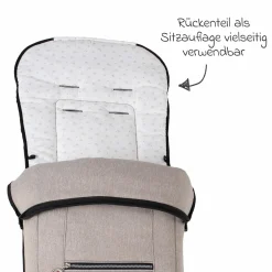 Fleece-Fußsack SoWi Casual mit Fleece-Einlage für Racer GTS, VIP GTS & Topline GTS - Hedgehog Love - Kollektion 2024